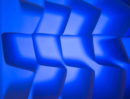 Geometric cubed shaped colourful background with irregular squares.の写真素材