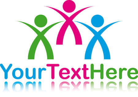 HR color symbolのイラスト素材