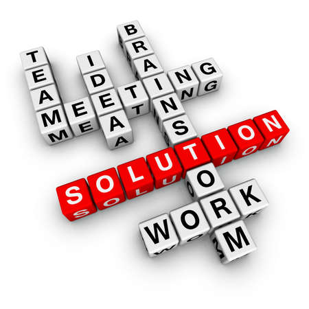 solution  (from crossword series)