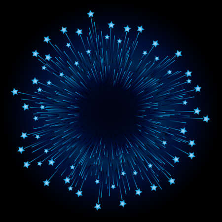 Fireworkのイラスト素材