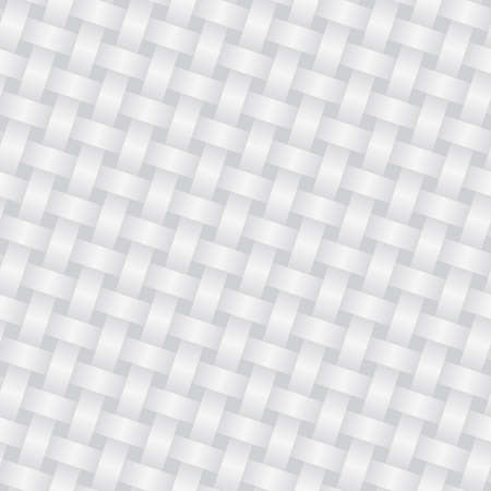 Wicker white background (editable seamless pattern)のイラスト素材