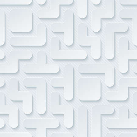 Tetris wallpaper. 3d seamless background. Vector EPS10.のイラスト素材