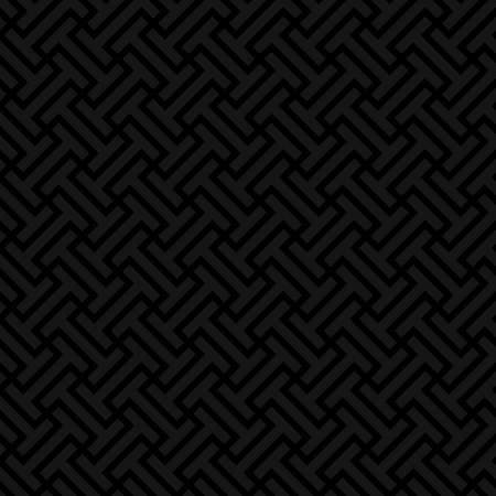 Black Neutral Seamless Pattern for Modern Design in Flat Style. Tileable Geometric Vector Background.のイラスト素材