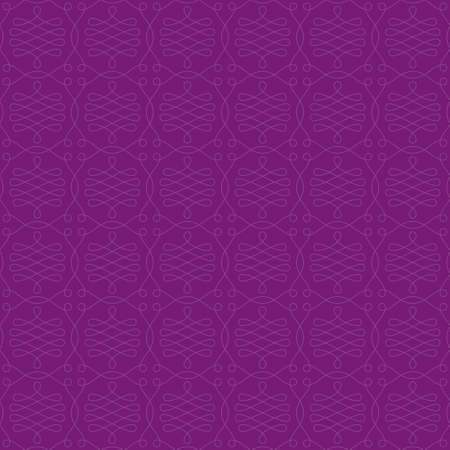 Neutral Seamless Linear Pattern. Tileable Geometric Outline Ornate. Vintage Flourish Vector Background.のイラスト素材