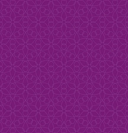 Neutral Seamless Linear Pattern. Tileable Geometric Outline Ornate. Floral Vector Background.のイラスト素材