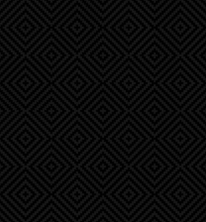 Black Squares Pixel Art Pattern. Checked Neutral Seamless Pattern for Modern Design in Flat Style. Tileable Geometric Vector Background.のイラスト素材