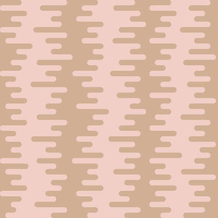 Ripple Irregular Rounded Lines Seamless Pattern. Pale tileable vector background in flat style.のイラスト素材