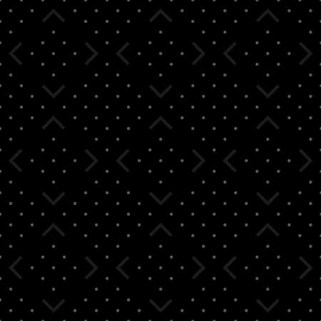 Dark dotted seamless background. Neutral tileable vector pattern.
