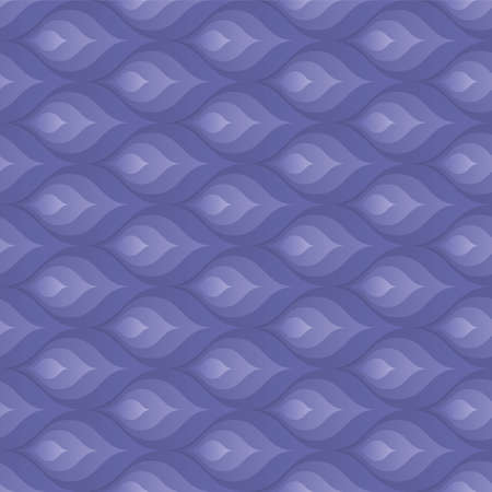 Abstract Flame Background. Vector seamless pattern in Very Peri color.のイラスト素材