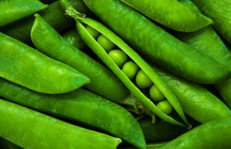 Grean peas as natural  food backgroundの写真素材
