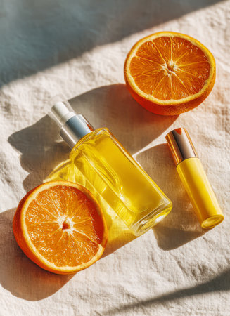 Skincare products with natural ingredients for healthy skin and wellnessの素材