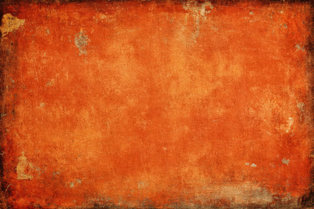 Warm orange textured background evokes the essence of autumn, with rich colors and subtle imperfections, ideal for seasonal themes and creative applicationsの素材