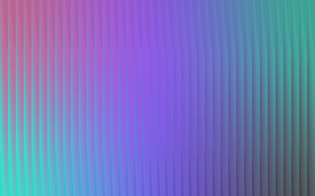 Abstract vertical striped background with a smooth gradient of purple pink and teal colorsの写真素材