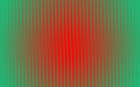 Illustration of abstract background with vertical lines and gradient of red and green colorの写真素材