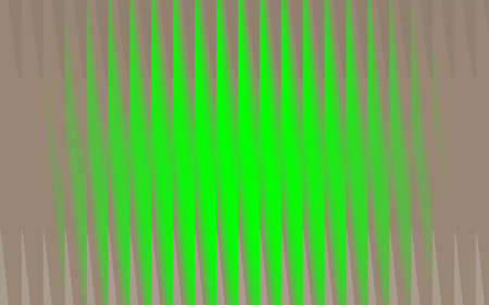 Illustration of abstract background with green jagged lines creating a dynamic patternの写真素材