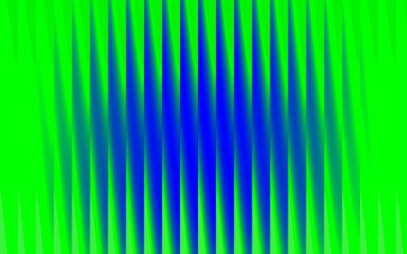 Illustration of vibrant green and blue abstract background with vertical lines and patternの写真素材