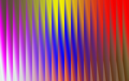 Illustration of colorful abstract background with vertical lines and vibrant color gradientsの写真素材