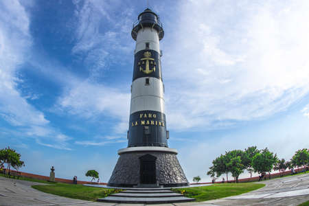 Lighthouse Miraflores Lima Peruのeditorial素材