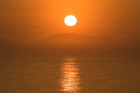 Sunset in Miraflores Lima Peru