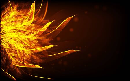 Abstract blue background, futuristic sun vector illustration eps10のイラスト素材