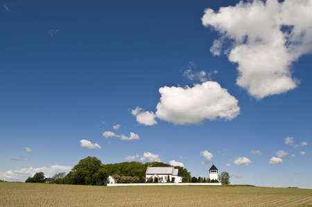 St. Pauls Church, Bornholm, Denmarkの写真素材