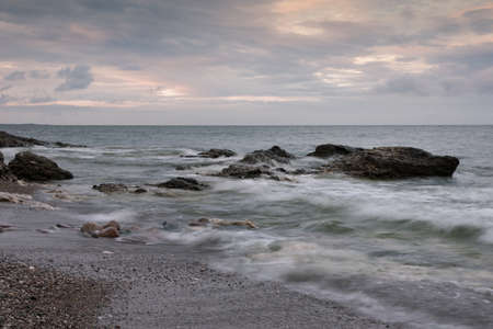 At the east coast of Gotland, Swedenの写真素材