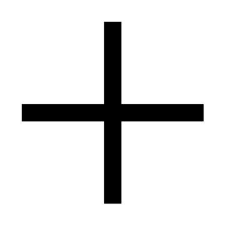 plus add sign vectorのイラスト素材