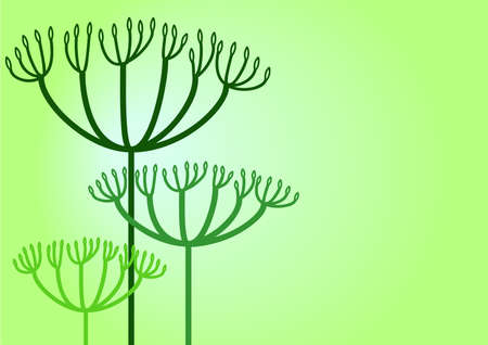 Background with soft spice herbs and fresh colorのイラスト素材