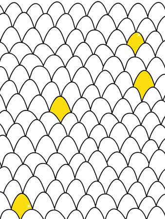 Eggs forming pattern background