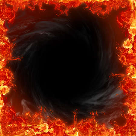 frame fireの写真素材