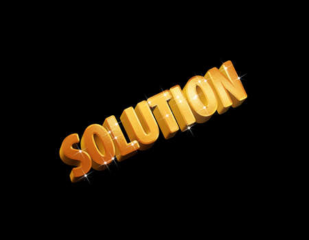 solutionの写真素材