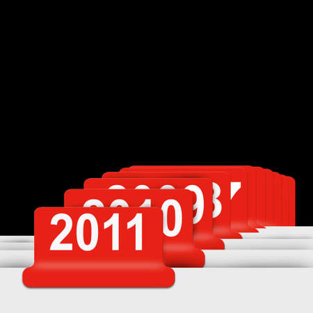 Catalog of yearsの写真素材