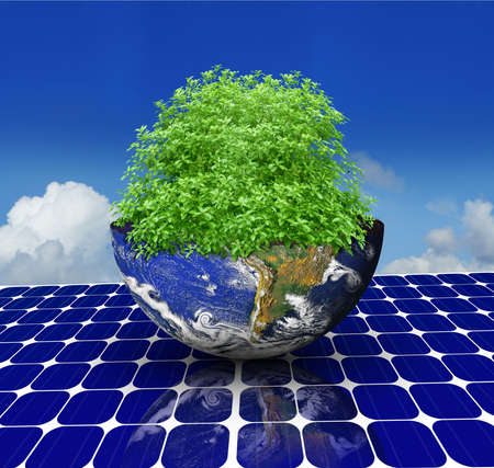 green earthの写真素材