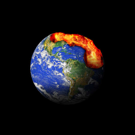 Globe in Fire