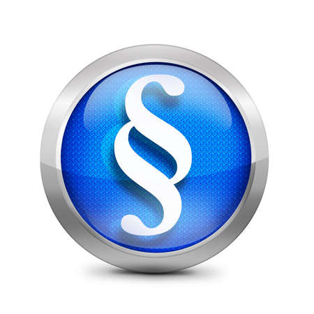 blue Paragraph symbolの写真素材