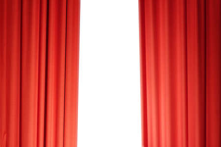 Red Theater Curtainの写真素材