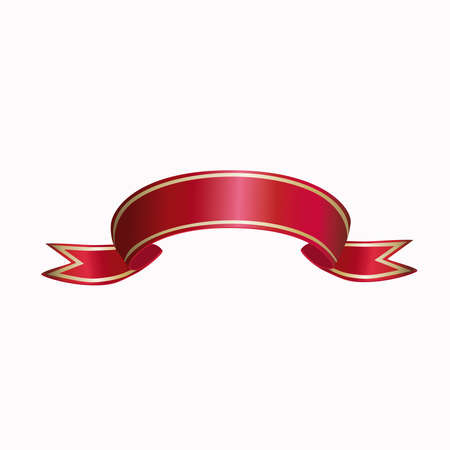  red ribbonのイラスト素材