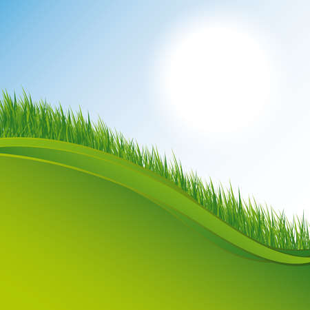 grass backgroundのイラスト素材