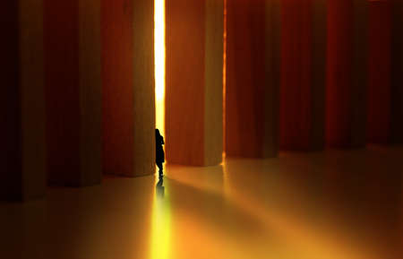 In light of successの写真素材