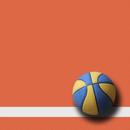 basketball ready for a game.の写真素材