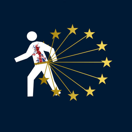 Proposed referendum on United Kingdom membership of the European Union UK EU referendumの写真素材