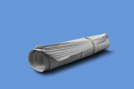 A daily newspaperの写真素材