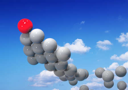 arrow sign for leadership conceptの写真素材