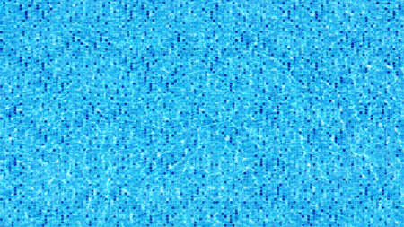 background textured of blue swimming poolの写真素材