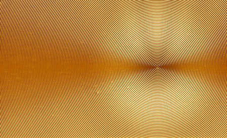 Polished, brushed texture. Circular patternの写真素材