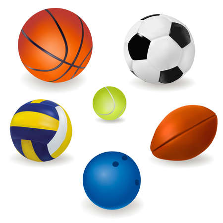 Set of sport balls. のイラスト素材