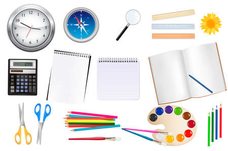 School supplies. のイラスト素材