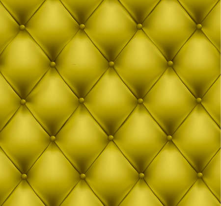 Green button-tufted leather background. Vector illustration.のイラスト素材