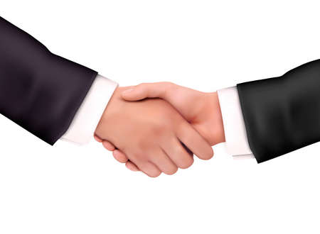 Handshake  illustration のイラスト素材