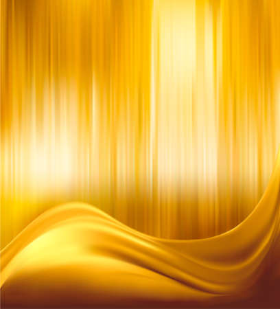 Elegant gold abstract background Vector illustration のイラスト素材